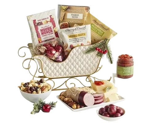 Meat & Cheese Sleigh Gift