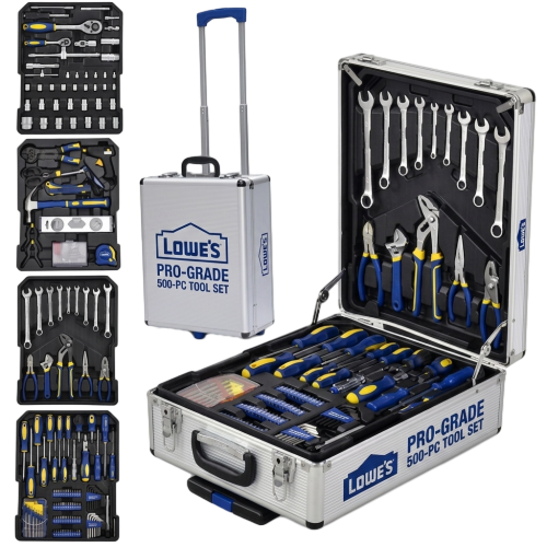 Lowe's 500Pcs Toolset